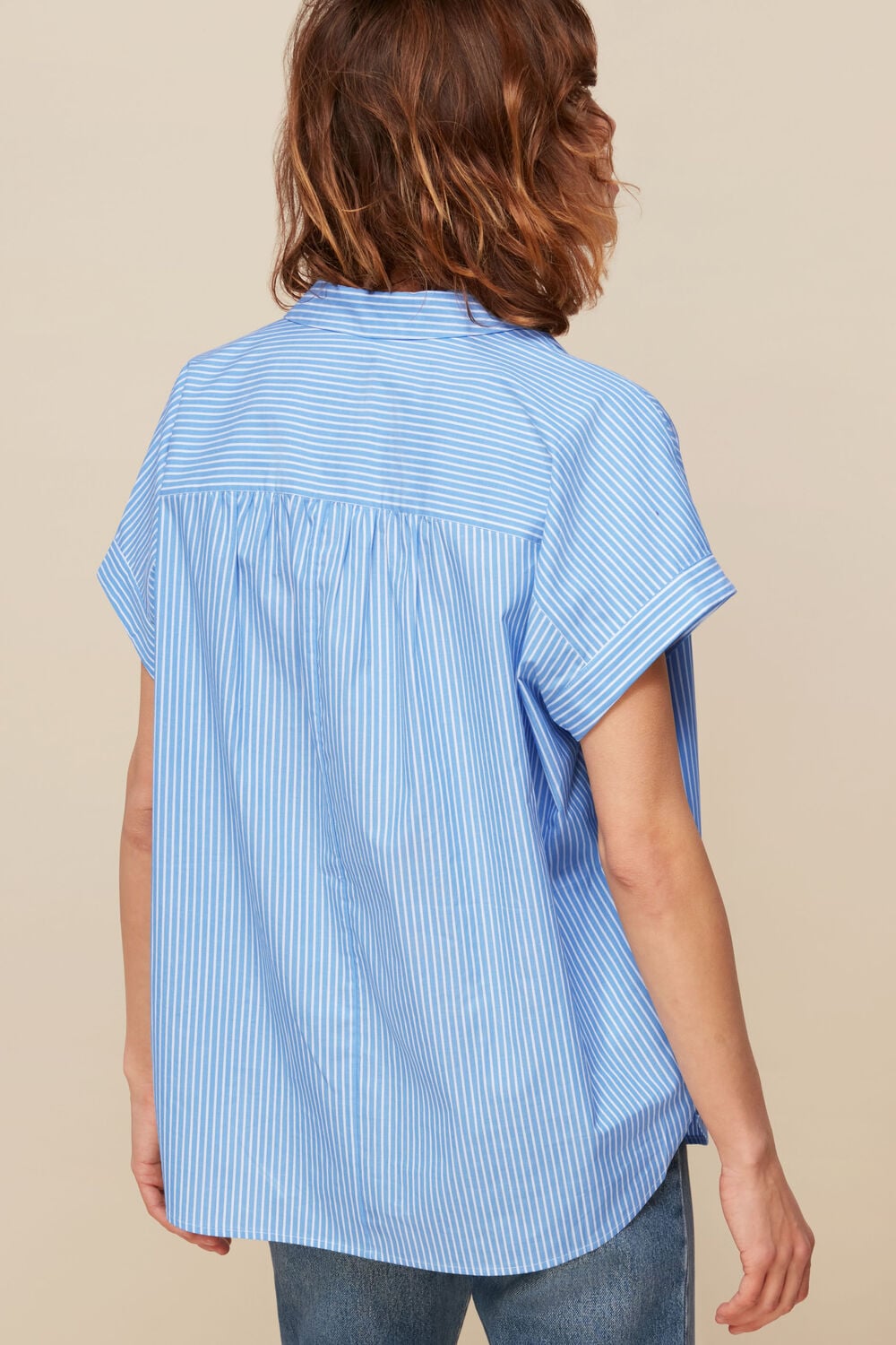 Stripe Nicola Poplin Shirt
