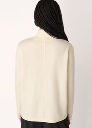 Long Sleeve Funnel Neck Jersey