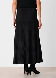 Knitted Pleated Skirt