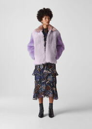 Colourblock Toscana Coat Multicolour