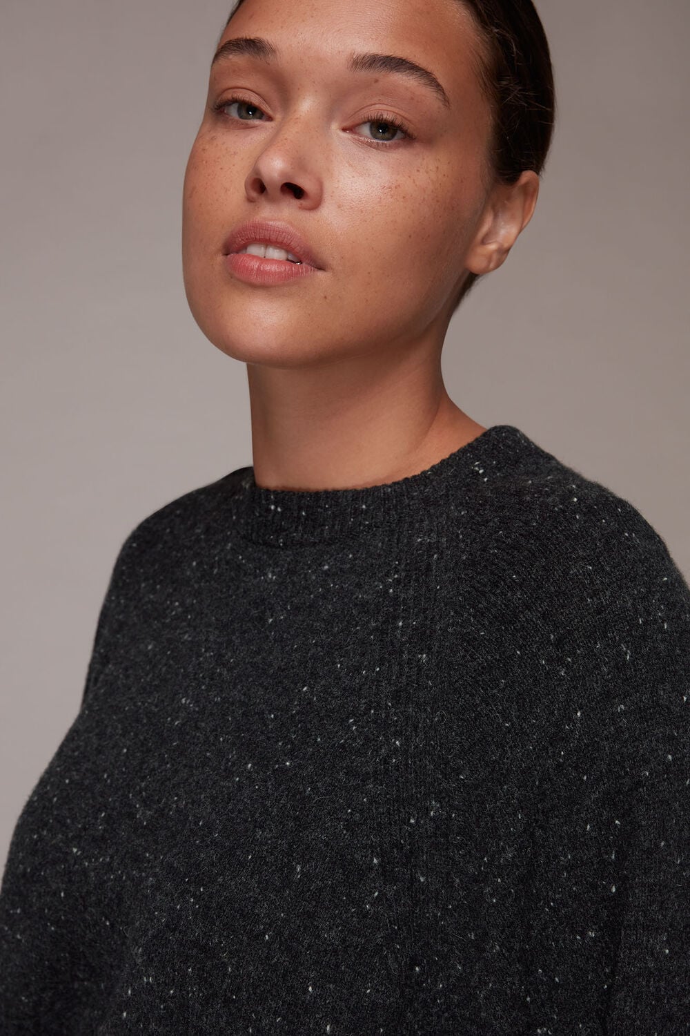 Boyfriend Crew Neck Knit