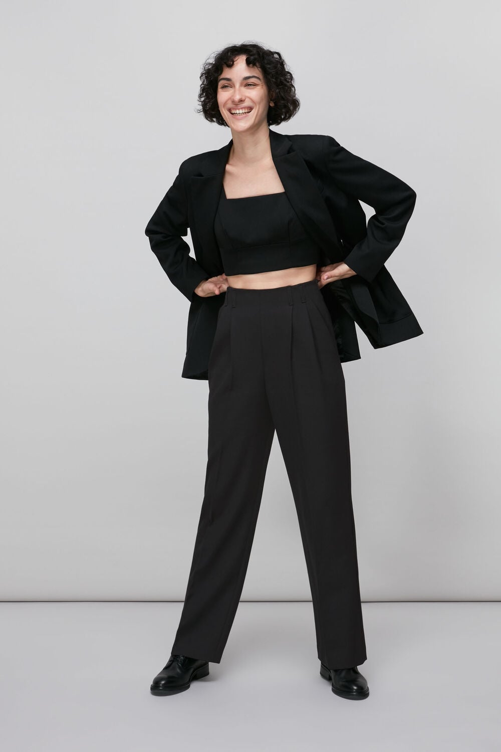 Twill Tailored Tapered Trouser