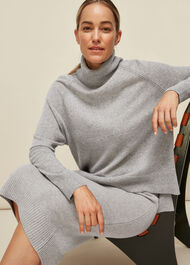 Knitted Merino Wool Tube Skirt