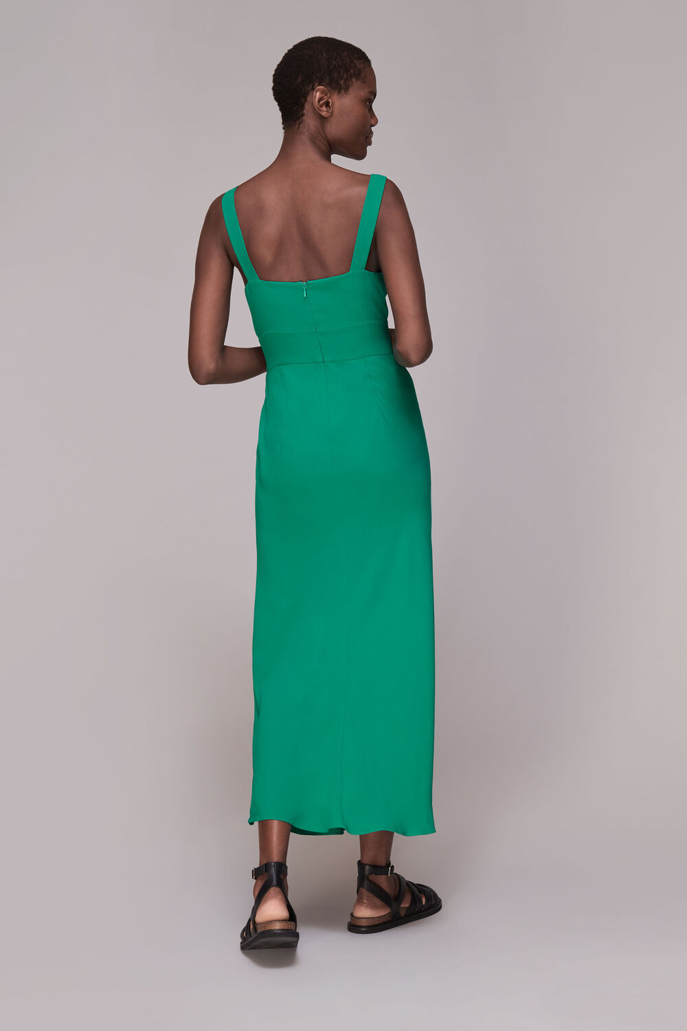 Rachael Sleeveless Dress Green