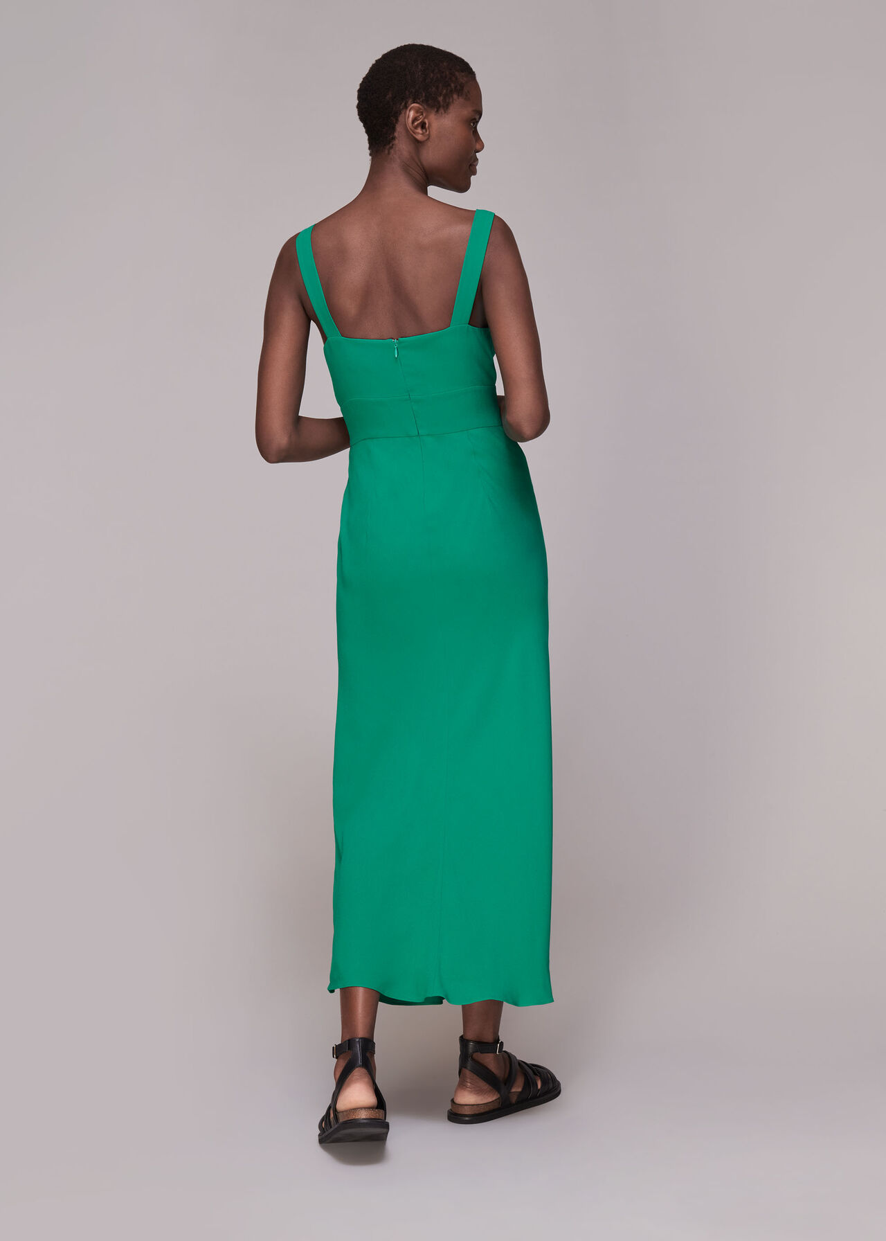 Rachael Sleeveless Dress Green