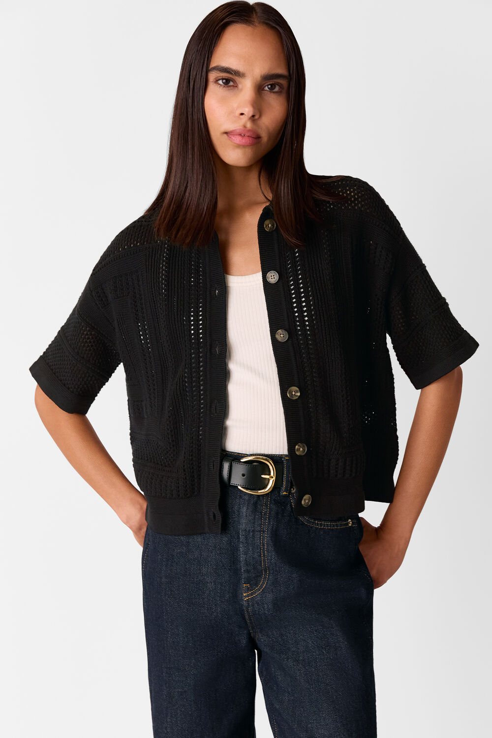 Crochet Knitted Shirt