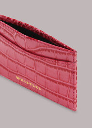 Shiny Croc Card Holder