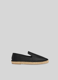 Cannon Square Toe Espadrille Black