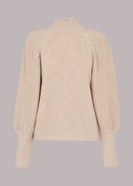 Sleeve Detail Fashioned Knit