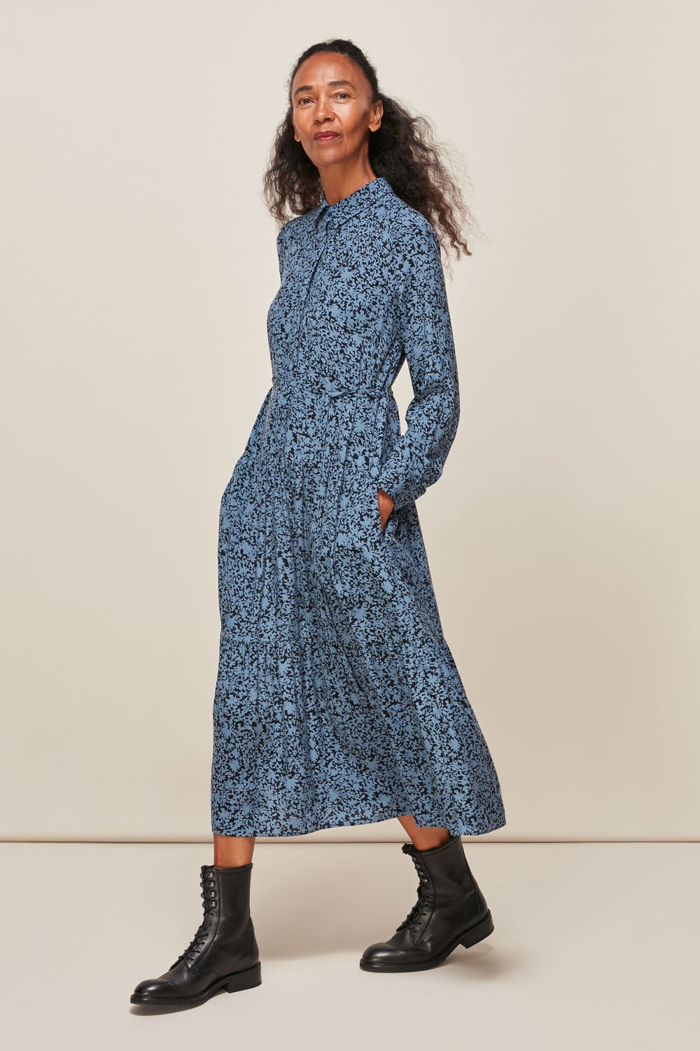 Eucalyptus Print Dress