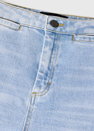 Stretch Straight Ankle Jean