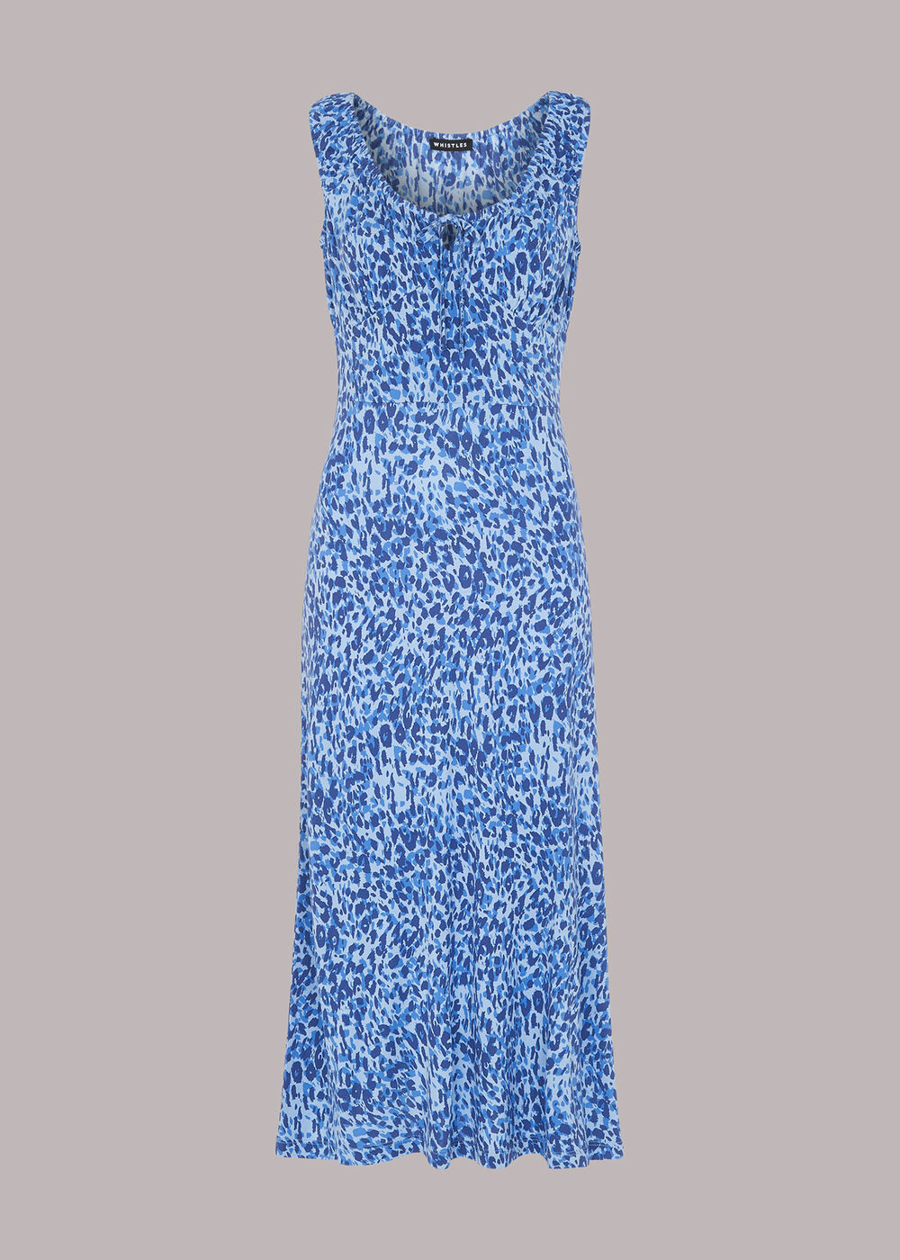 Summer Cheetah Jersey Dress