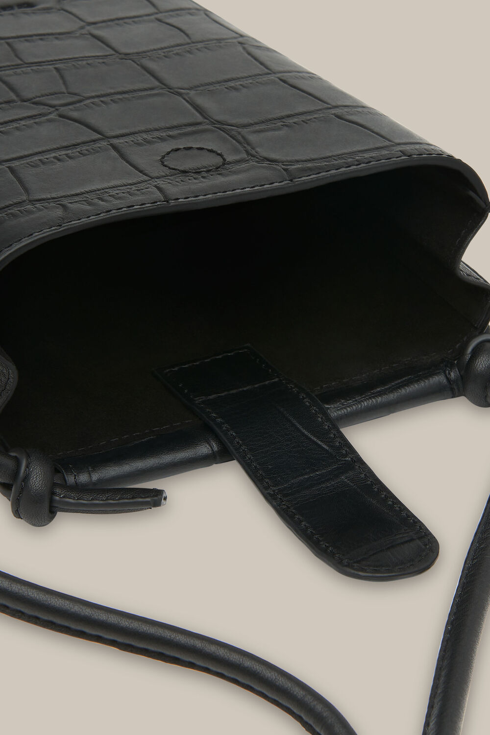 Alton Croc Pouch Bag