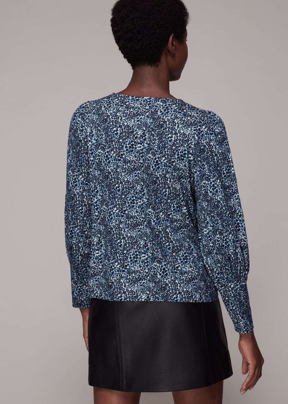 Micro Animal Deep Cuff Top
