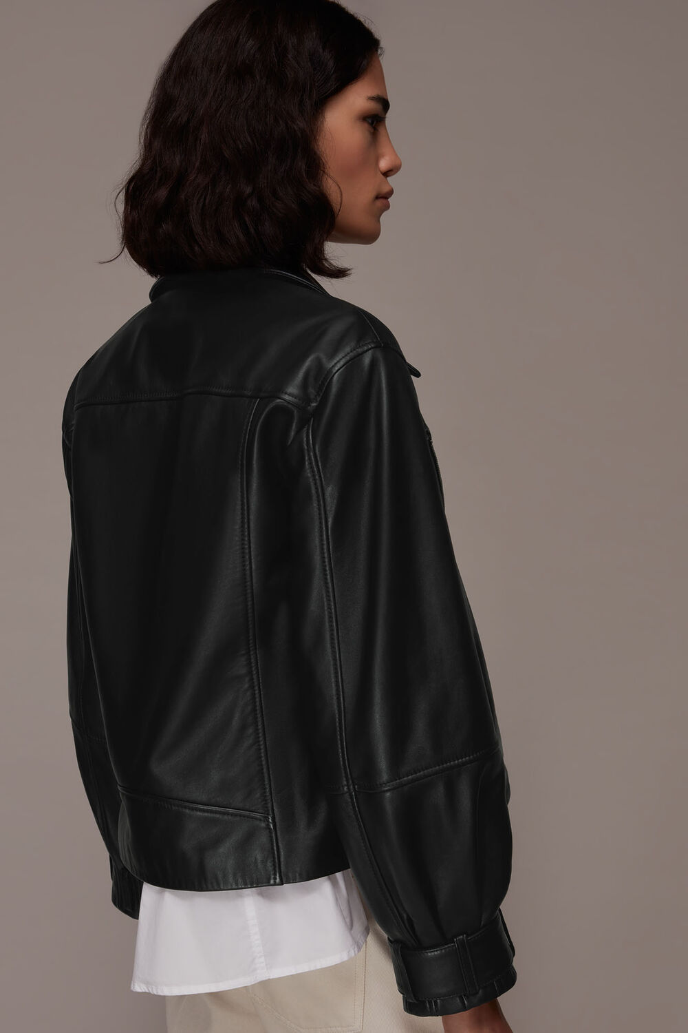 Ellis Balloon Sleeve Biker