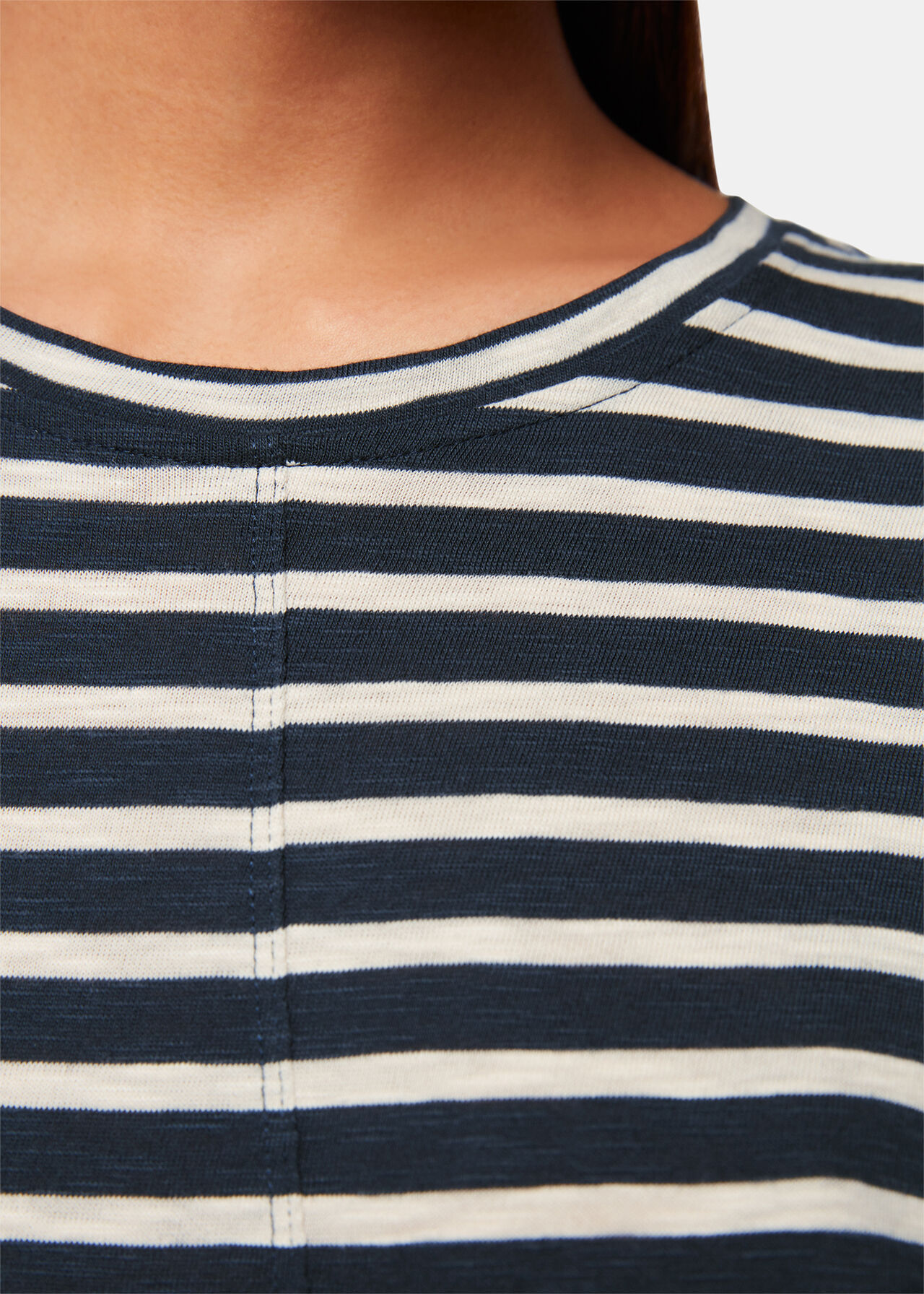 Breton Stripe Jersey Dress