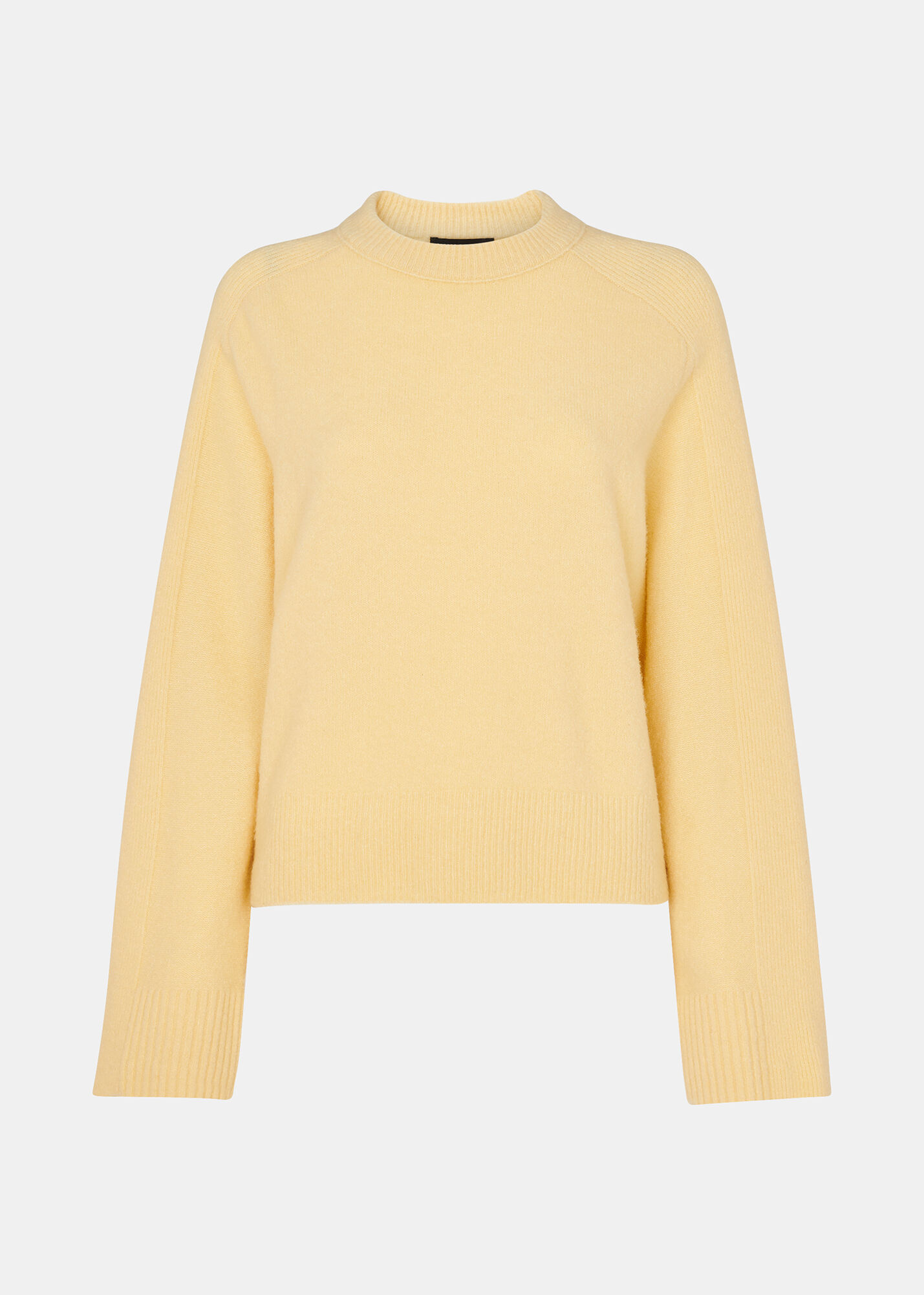 Whistles yellow sweatshirt top