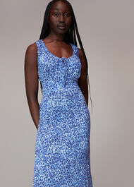 Summer Cheetah Jersey Dress