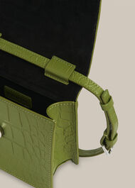 Suri Mini Croc Crossbody