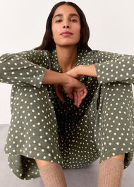 Irregular Spot Print Pyjamas