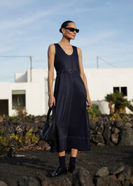 Karina Sleeveless Midi Dress