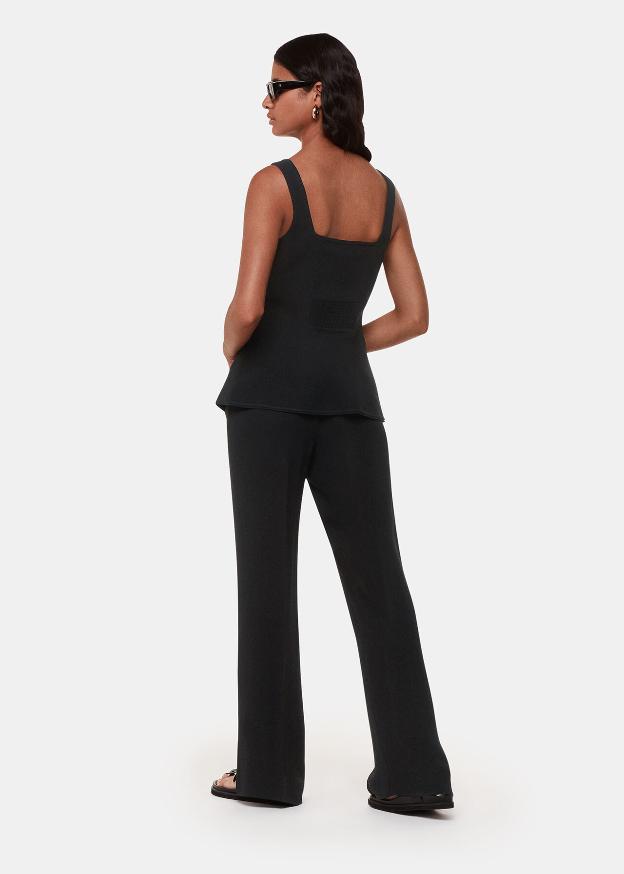 Leyla Crepe Trouser