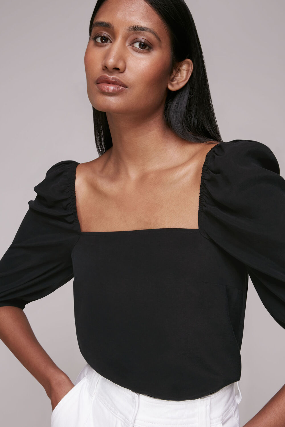 Blanche Square Neck Top