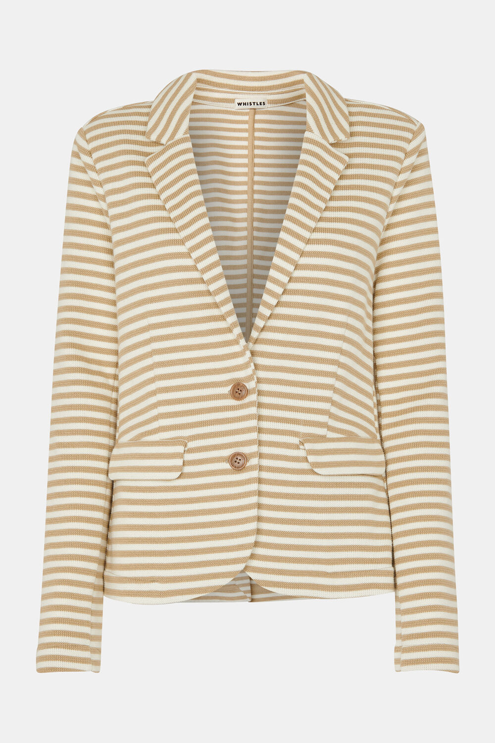 Ivory Slim Fit Jersey Jacket