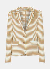Slim Fit Jersey Jacket