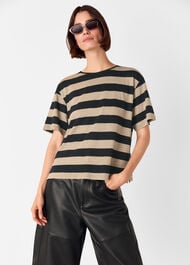Wide Stripe Tee
