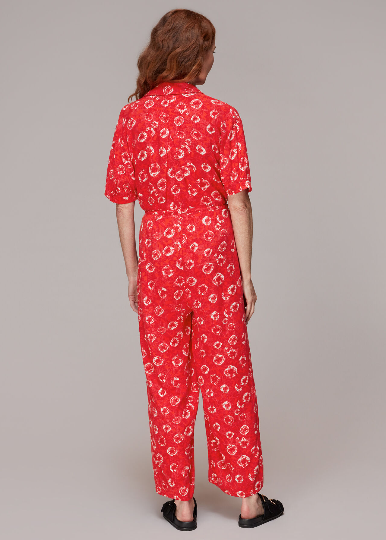 Jenny Tie Dye Floral Jumpsuit