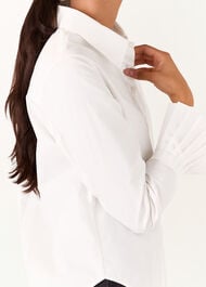 Marcy Pleated Cuff Shirt