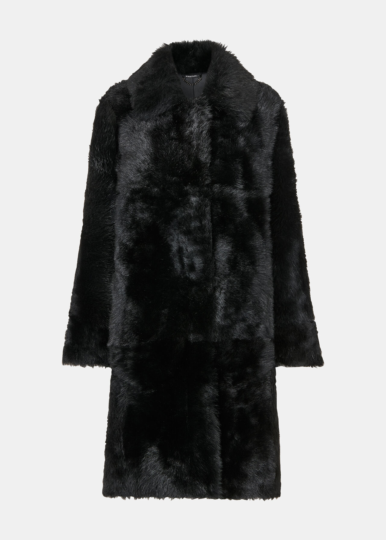 Odette Long Shearling Coat