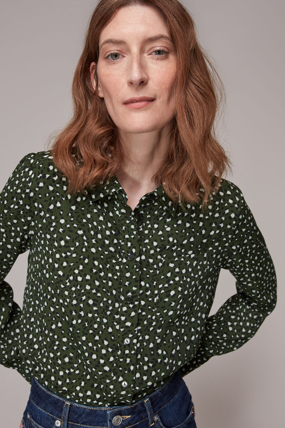 Wild Leopard Print Blouse