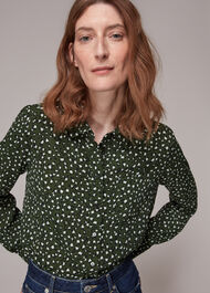 Wild Leopard Print Blouse