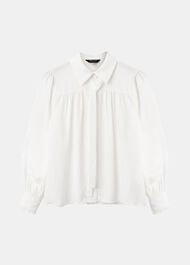 Tie Detail Crepe Blouse