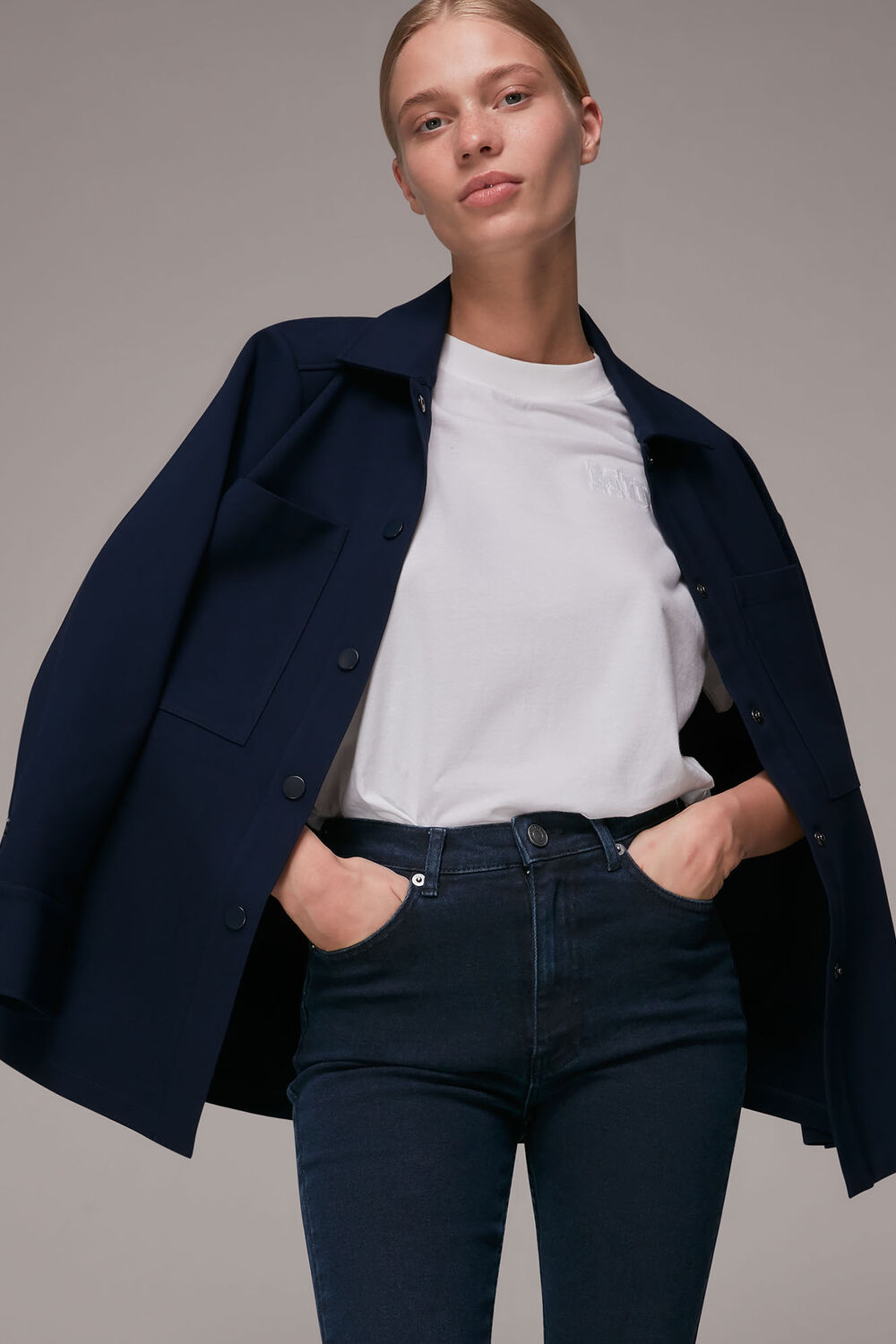 Dark Denim Stretch Sculpted Skinny Jean