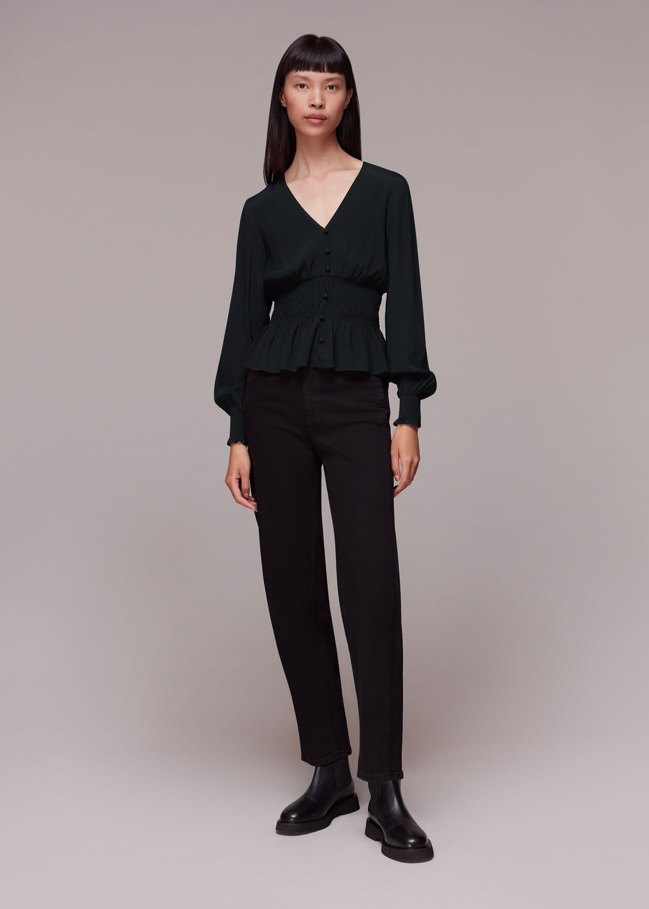 Jenny Peplum Top