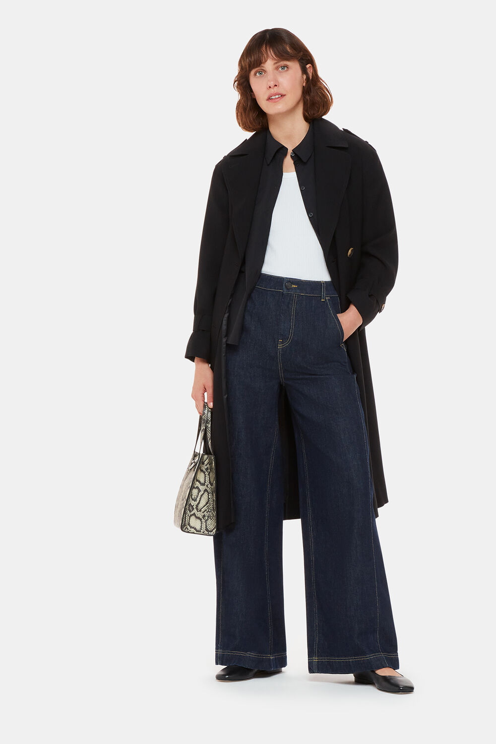 Wide Leg Cargo Jean