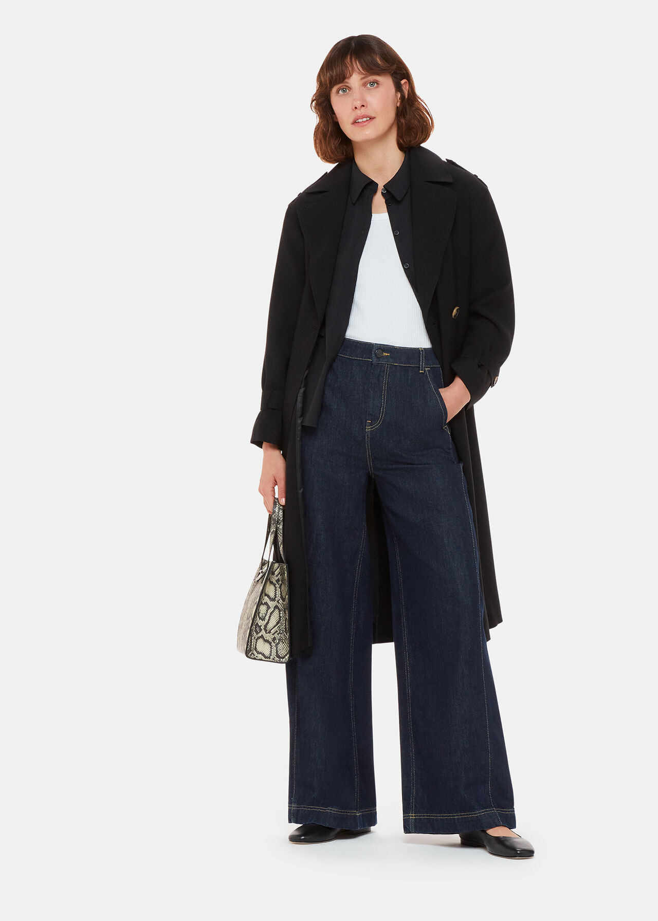 Wide Leg Cargo Jean