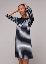 Breton Stripe Pocket Dress