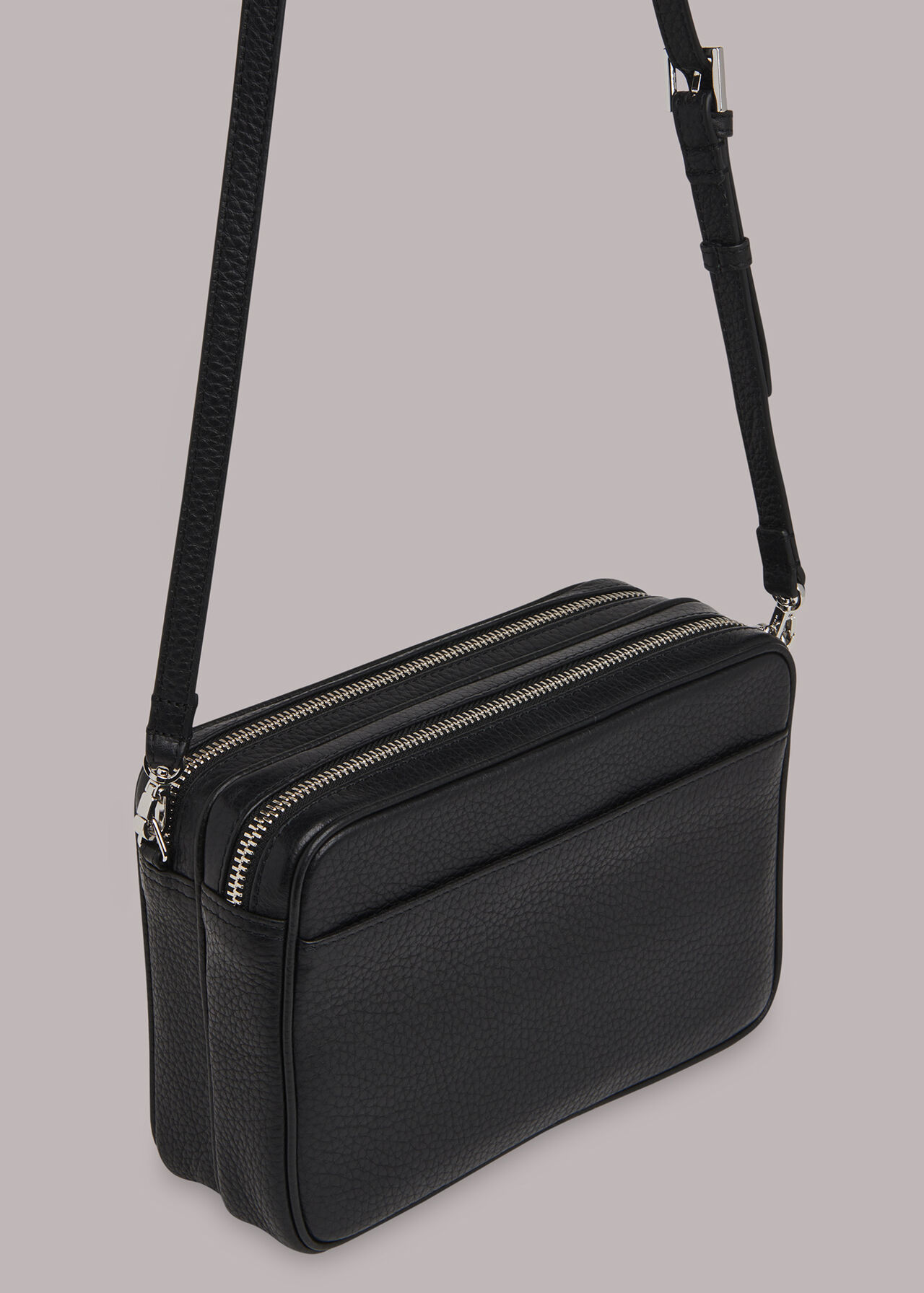 Black Carmen Crossbody Bag | WHISTLES
