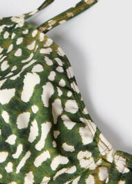 Animal Underwire Bikini Top