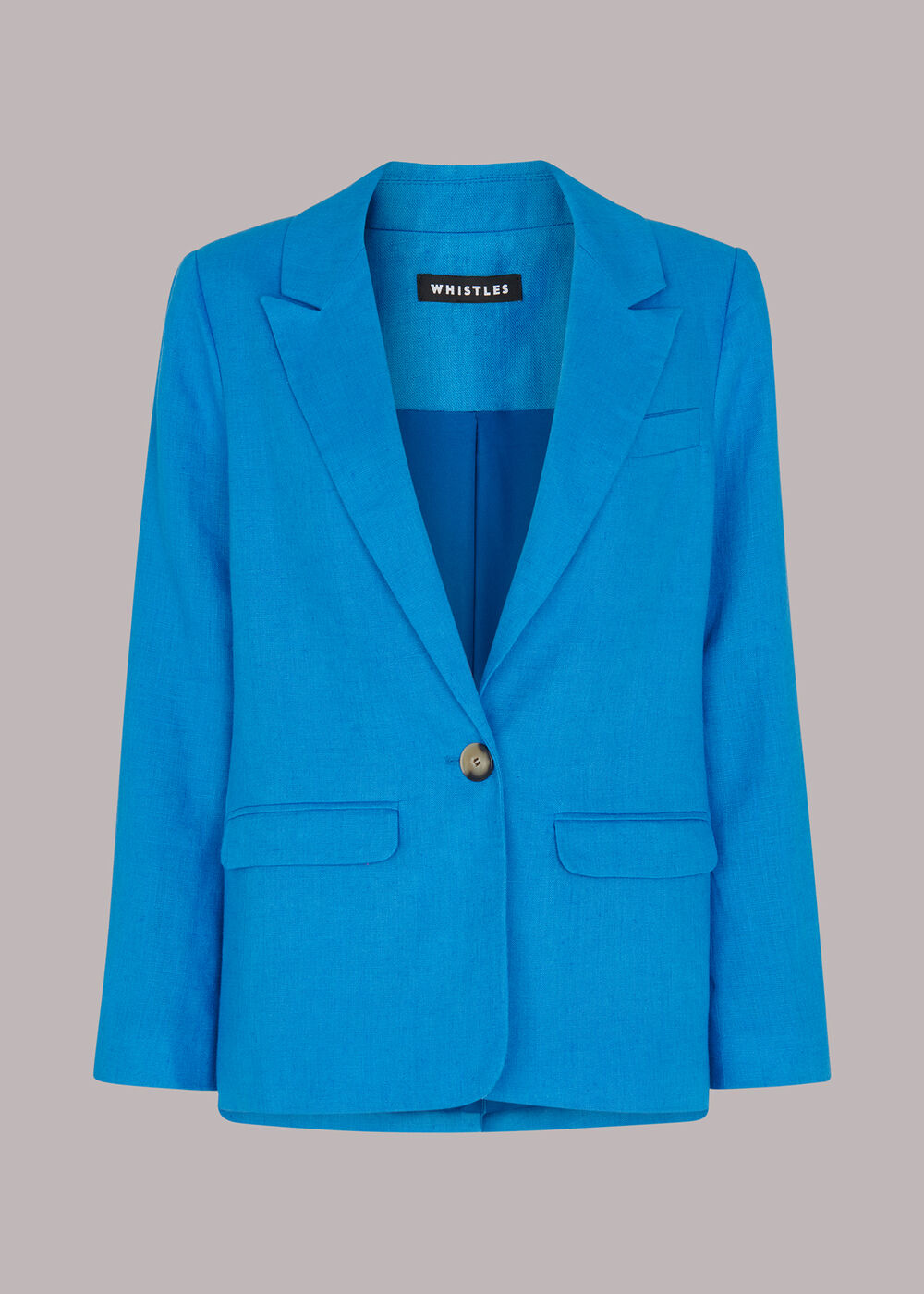 Petite Lucy Linen Blazer