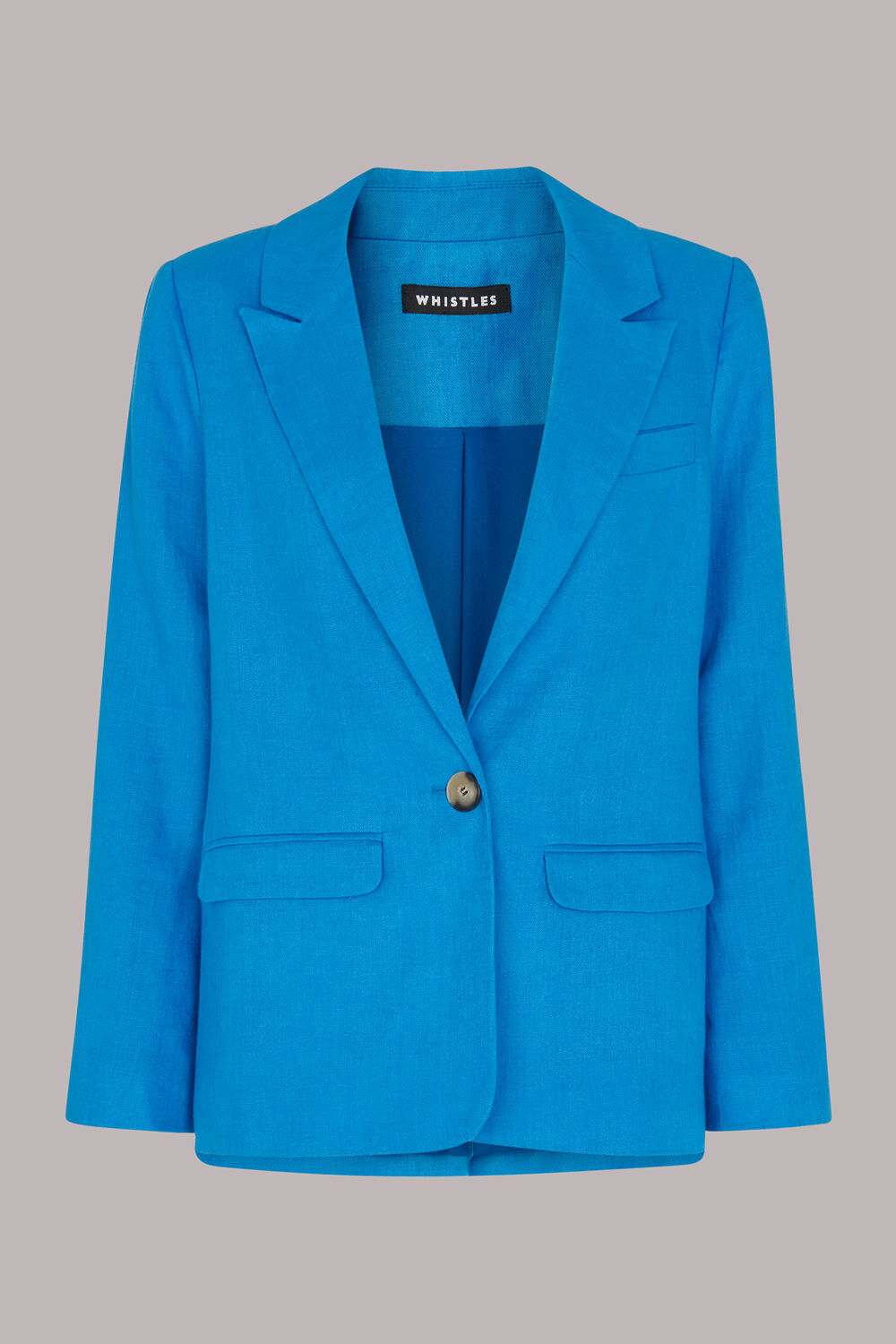 Petite Lucy Linen Blazer