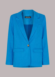 Petite Lucy Linen Blazer