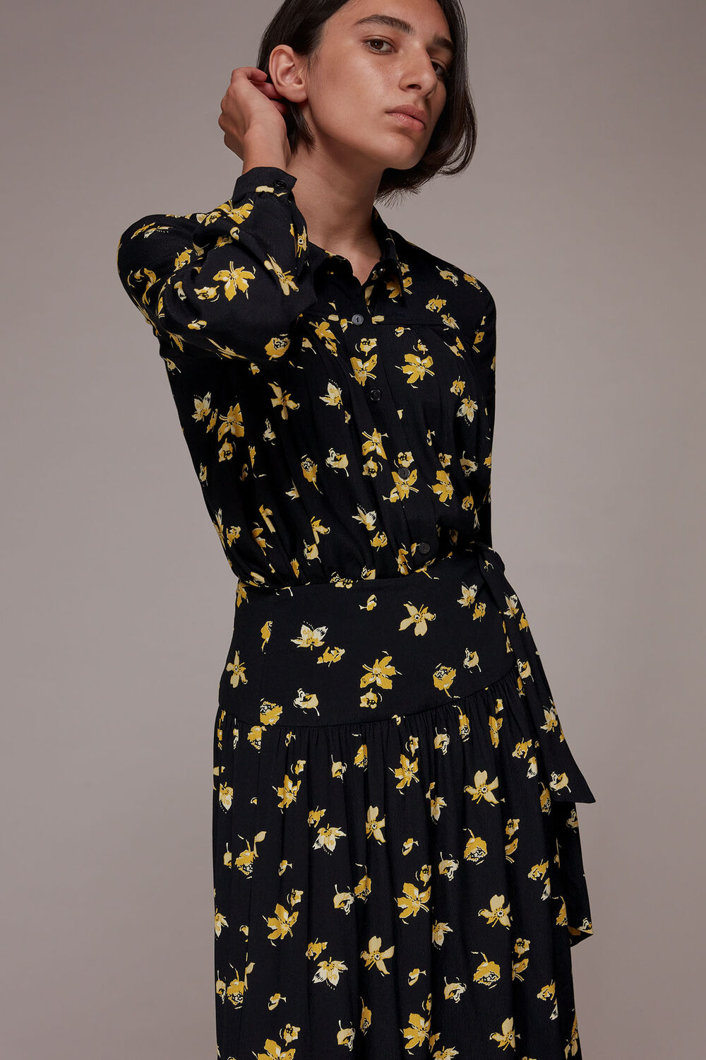 Bridget Falling Floral Skirt