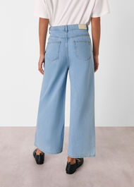 Wide Leg Cropped Jean