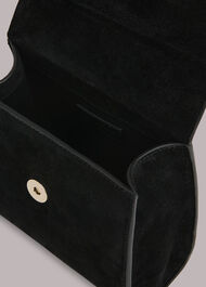 Payton Ruched Top Handle Bag