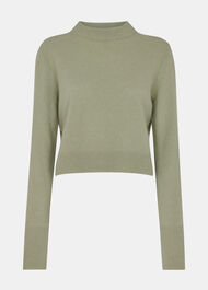 Wool Cropped Sweater